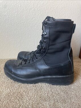 Belleville 700V Military Duty Black Boots Men's 15 Waterproof USA-Made Leather
